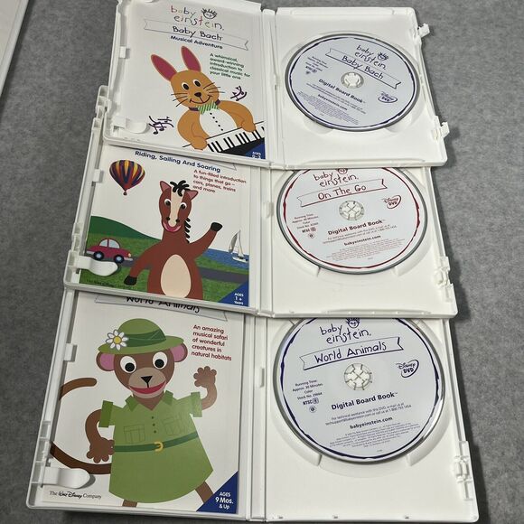 Baby Einstein DVD Disc Lot of 9 Collection Disney Educational - Picture 9 of 15